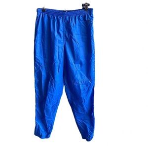 NIKE Blue Nylon Jogger Pants Size Large